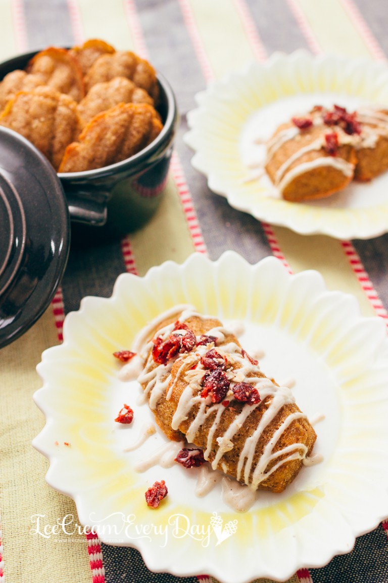 Breakfast Butternut Madeleines